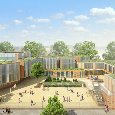 Concours Groupe Scolaire et Résidence étudiante - Ivry sur Seine (94)