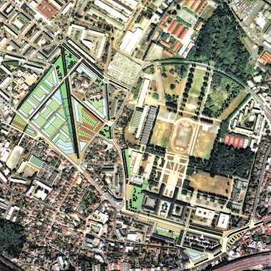 Aménagement du quartier de l'hôpital - Saint-Cyr-l'École (78)