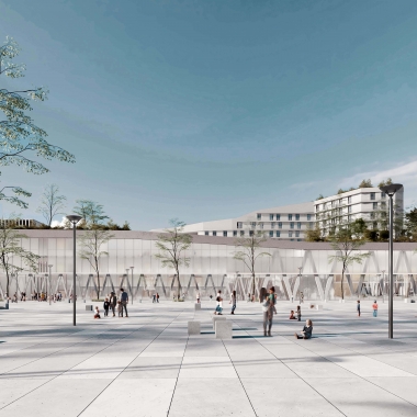 GROUPE SCOLAIRE ET SPORTIF - Résidence étudiante - Ivry-sur-Seine (94)