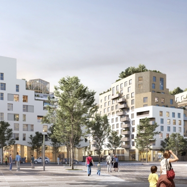 Quartier des Mathurins - 173 logements et commerces - BAGNEUX (92)